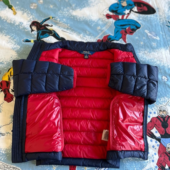 Polo by Ralph Lauren Packable Puffer Jacket: Size 5 - Picture 4 of 5